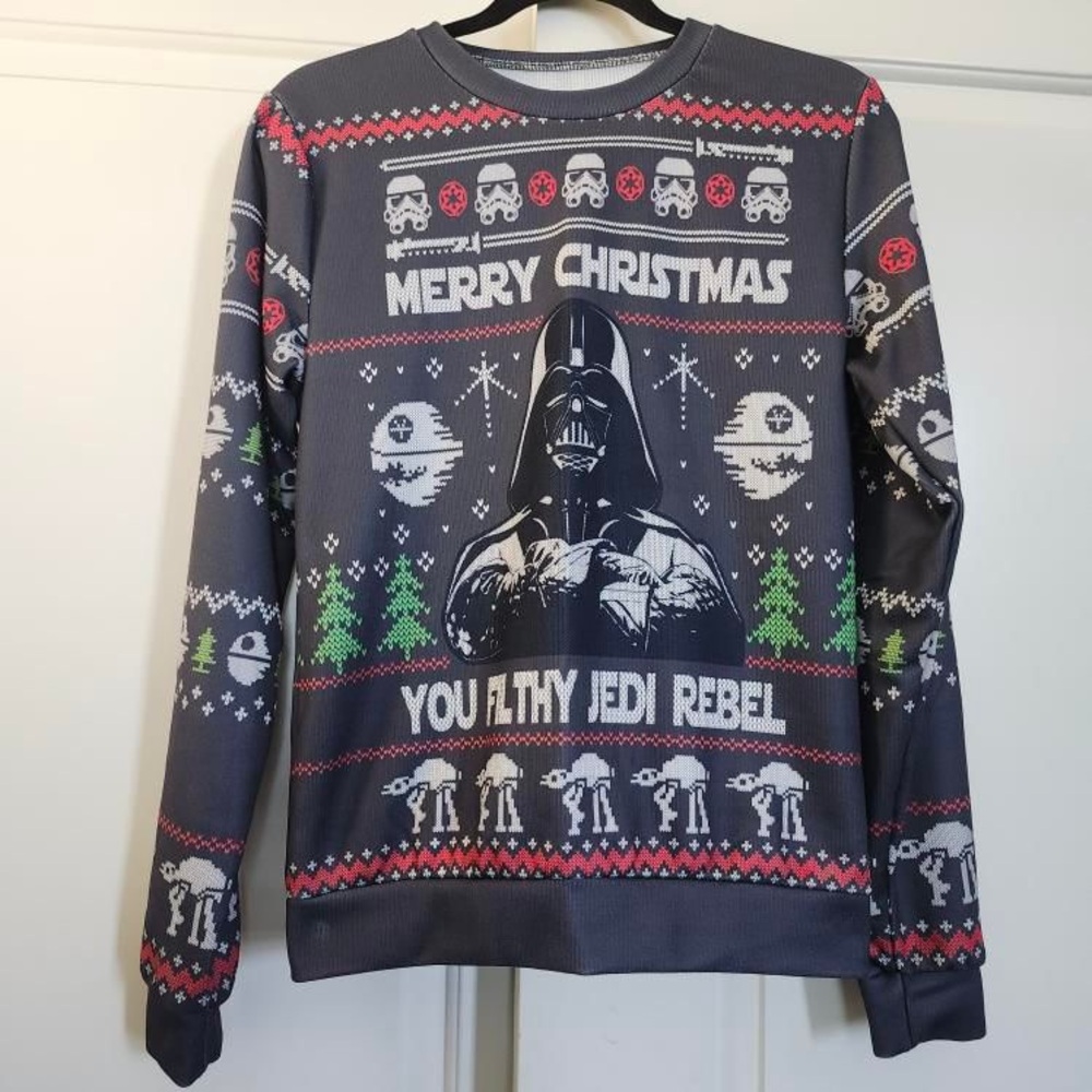 Star Wars Pullover Christmas Sweater/sweatshirt Graphic Long Sleeve